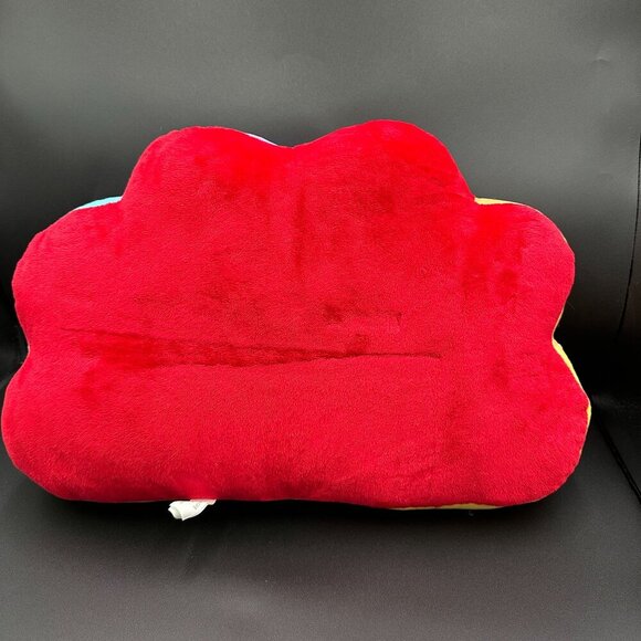 🌈 NBC Peacock Plush Pillow – Soft & Colorful Collectible Cushion! - Picture 3 of 3